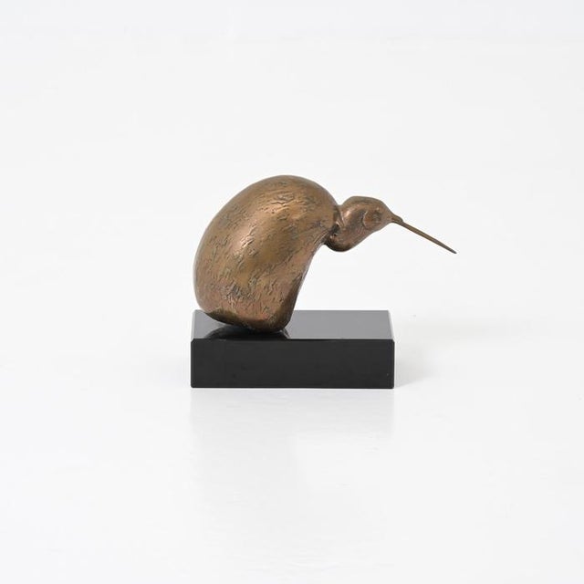 Abstract Bronze Kiwi Sculpture For Sale - Image 10 of 18