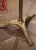 Metal Early 20th Century French Louis XVI Style Gilt Brass Swivel Hall Tree For Sale - Image 7 of 10