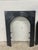 Late 19th Century French Quarter Gate Design Cast Iron Fireplace Surround & Summer Cover 21" X 27" For Sale - Image 4 of 8