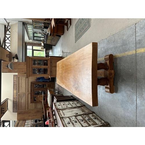 Solid Elm Mountain Table, 1950s For Sale - Image 14 of 18
