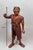 Japanese folk art statue in lacquered and polychrome wood with sulphide eyes. Japanese folk art, Edo/Meiji period This...
