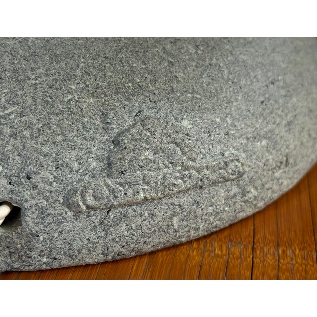 Michael Taylor Style Plaster Spiral Floor Lamp and Table Lamp Set With Shades, 1980s - A Pair For Sale - Image 13 of 13