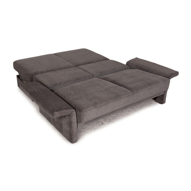 Modern Fabric Sofa Gray 2-Seater Sofa & Daybed by Brühl Cara For Sale - Image 3 of 12