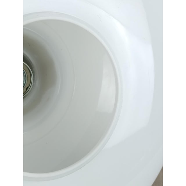 Metal Saucer-Shaped Pendant Light, France, 1970 For Sale - Image 7 of 11