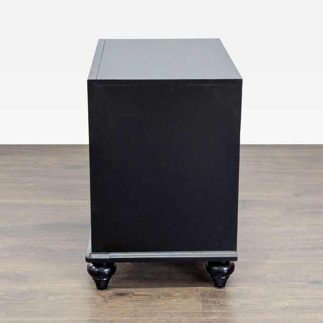 2020s Coaster Barzini Two Drawer Nightstand With Metallic Acrylic Front For Sale - Image 5 of 10