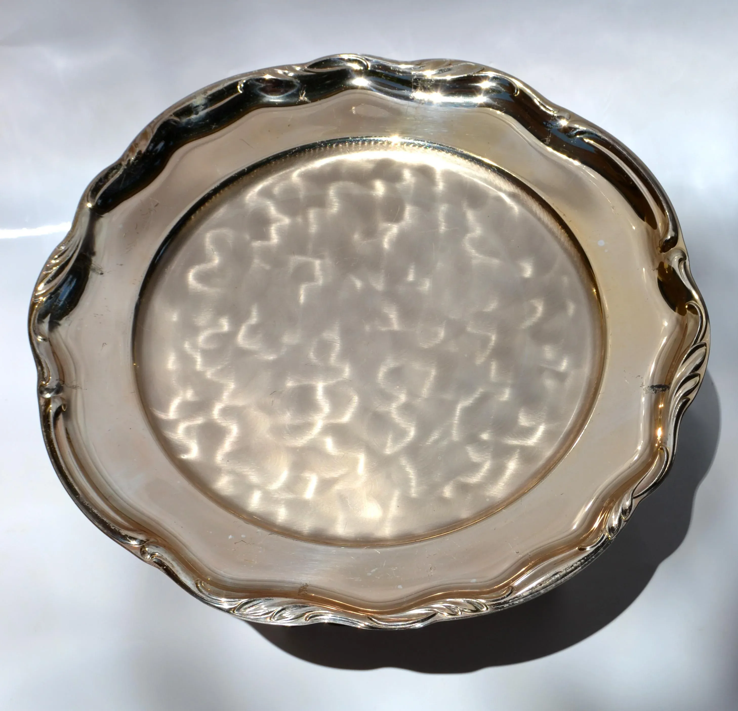 Plateau Art Déco en Plaqué Argent de WMF en vente sur