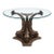 Vintage Sculptural Dolphin Dining Table With Glass Top – Bronze-Tone Finish For Sale