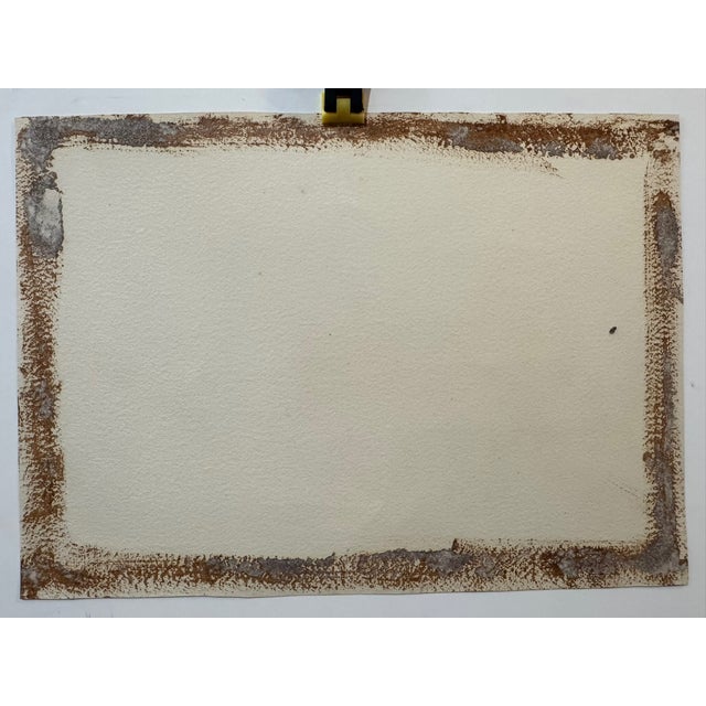 Early 20th Century Frank Henry Mason Signed Digne France Aug 24 River Landscape Watercolor For Sale In Atlanta - Image 6 of 7