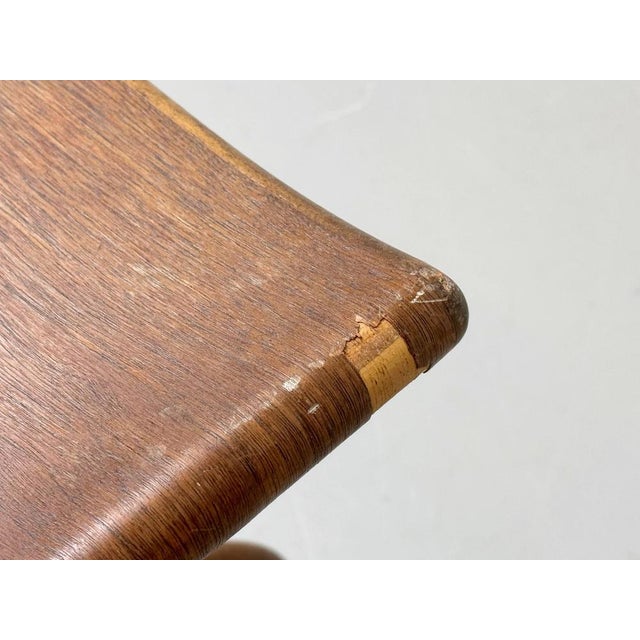Height-Adjustable Piano Stool in Beech, 1920s For Sale - Image 13 of 18