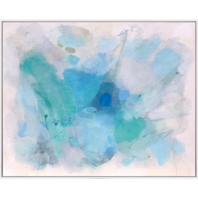 A refined play in surface and atmosphere, "Longer If I May" (2024) is an original contemporary abstract painting by...