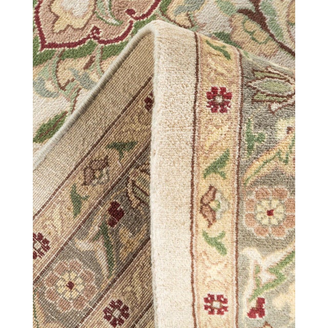 Mogul, One-of-a-Kind Hand-Knotted Area Rug - Ivory, 9' 3" x 12' 4" For Sale In New York - Image 6 of 8