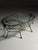 Empire Metal Coffee Table with Glass Top, 1980s For Sale - Image 12 of 18
