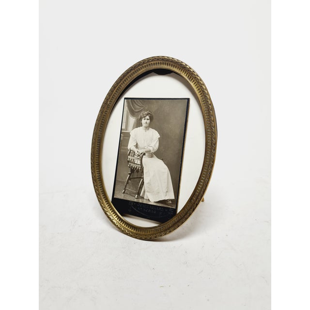 Rococo Bronze Frame, France, 1890s For Sale - Image 5 of 6