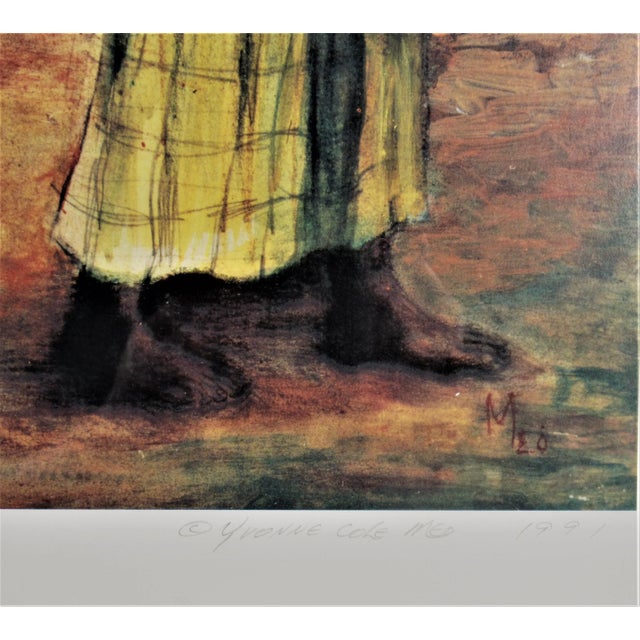 Late 20th Century Yvonne Cole Meo, Waiting Game, 1991 For Sale - Image 5 of 9