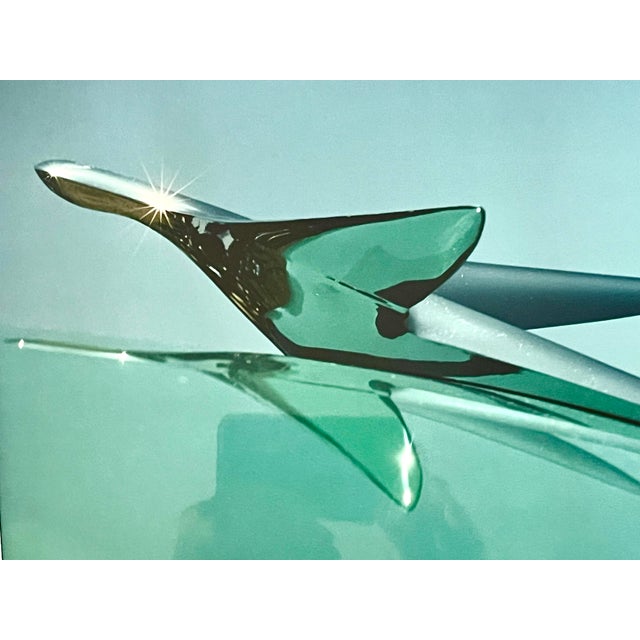 1980s Mid Century Modern Photograph Hood Ornament by Lance Jekel For Sale - Image 5 of 6