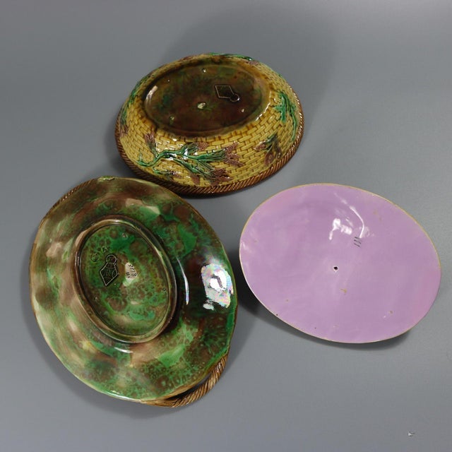 George Jones Majolica Lobster Dish For Sale - Image 13 of 18