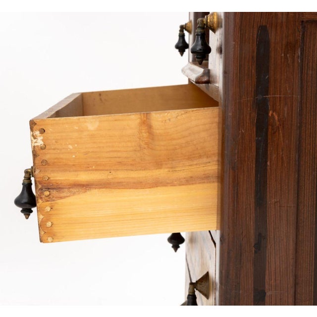 American Grain Painted Dressing Table For Sale - Image 10 of 11