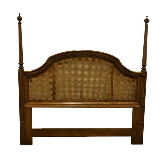 Ethan Allen Classic Manor Solid Maple Queen Size Caned Headboard 155624 204 Finish Chairish