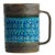 Italian Rimini Blue Ceramic Mug by Aldo Londi for Bitossi, 1970s For Sale - Image 9 of 9