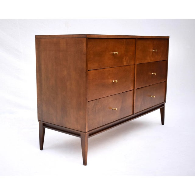 1950s Mid-Century Modern Paul McCobb Chest of Drawers, Birch and Laminate For Sale - Image 5 of 12