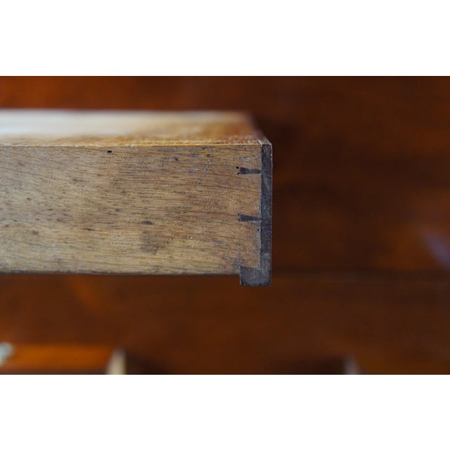 Brown Antique Late 18th Century George III Mahogany Bureau Secretary Desk & Bookcase For Sale - Image 8 of 18