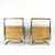 Wood Bedside Tables in Chrome & Walnut by Vichr & Spol for Kovona, Former Czechoslovakia, 1950s, Set of 2 For Sale - Image 7 of 17