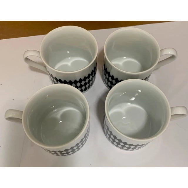 Bring timeless Mid-Century Modern elegance to your table with this Bristol “Black Diamond” Fine China Coffee and Tea Set....