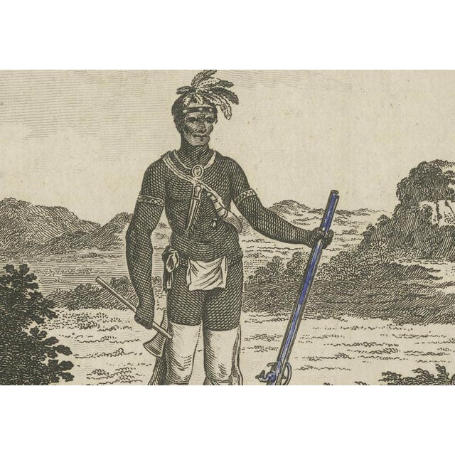 Man and Woman of the Naudowessies, 1800s, Paper For Sale - Image 4 of 9