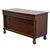 English Cowan Furniture Chicago Il Solid Cherry Traditional Empire Style 60" Three Drawer Chest For Sale - Image 3 of 10