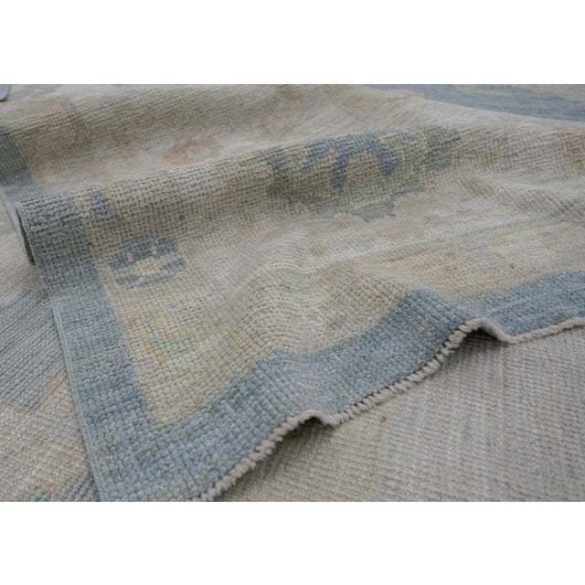 Turkish Square Turkish Oushak Rug 12'1" x 12'5" For Sale - Image 3 of 6