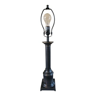 Restoration Hardware Empire Column Table Lamp For Sale