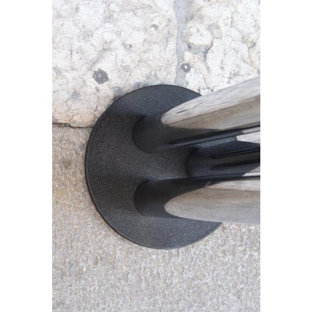 Black Chromed Metal Floor Lamp by Gigi Radice for Radice, Italy, 1970s For Sale - Image 8 of 16