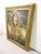 Vintage Girl of Valdarno by Vinciata on Canvas Gold Frame Mid Century Art Print For Sale - Image 4 of 9