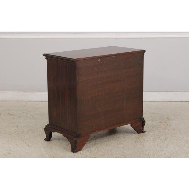 Stickley Colonial Williamsburg Mahogany Block Front Chest For Sale - Image 15 of 18