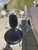 1940s Salterini Patio Set With Table, 2 Arm Chairs and 4 Side Chairs For Sale - Image 9 of 12
