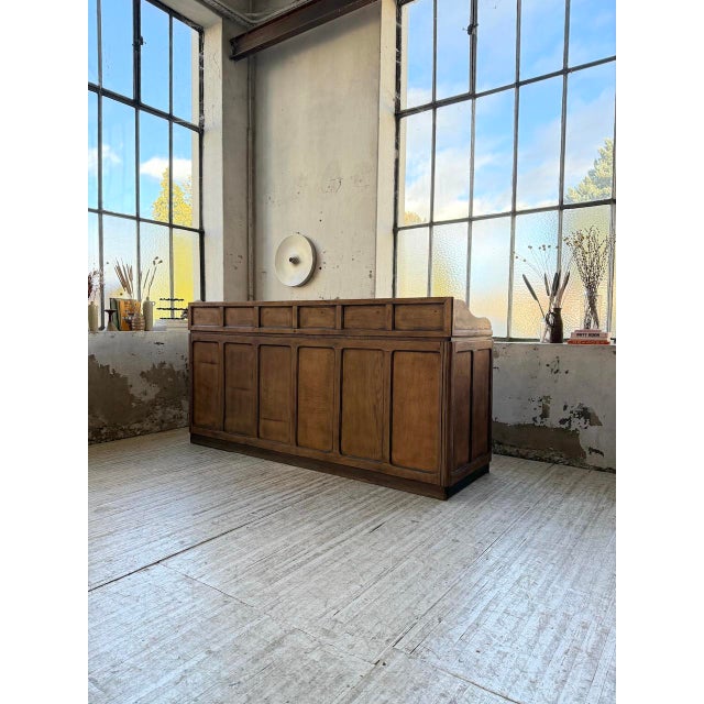 1950s Oak Shop Counter, 1950s For Sale - Image 5 of 18