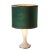 Mid-Century Modern Vintage with Blown Glass and Velvet Table Lamp from Doria, Germany, 1970s For Sale - Image 3 of 8