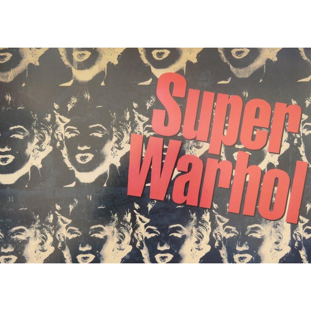 Original Exhibition Poster, Super Warhol, Monaco after Andy Warhol, 2003 For Sale - Image 5 of 9