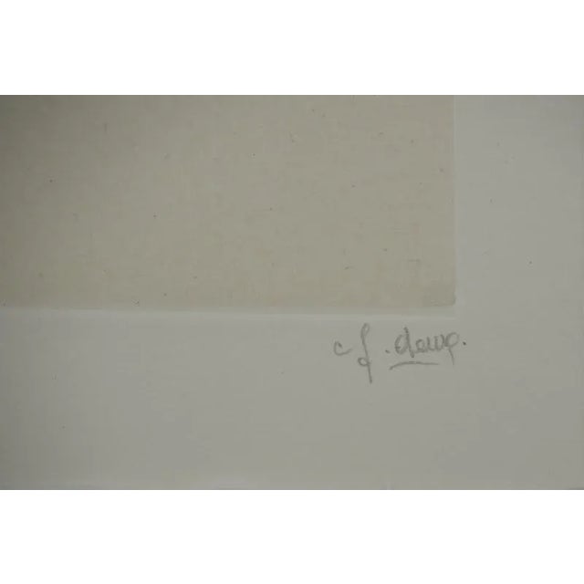 Modern Fred Deux, Abstract Anatomy, Original Signed Engraving For Sale - Image 3 of 6