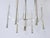 Silver Mid-Century Italian Silver-Plated Chandelier by Gaetano Sciolari for Lightolier, 1960s For Sale - Image 8 of 18