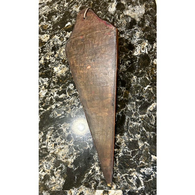 Large, Bamboo, Wall Pocket Planter, With Brass Studs, 1980’s For Sale - Image 10 of 10