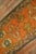 Pumpkin Orange Antique Oushak Runner For Sale - Image 4 of 6