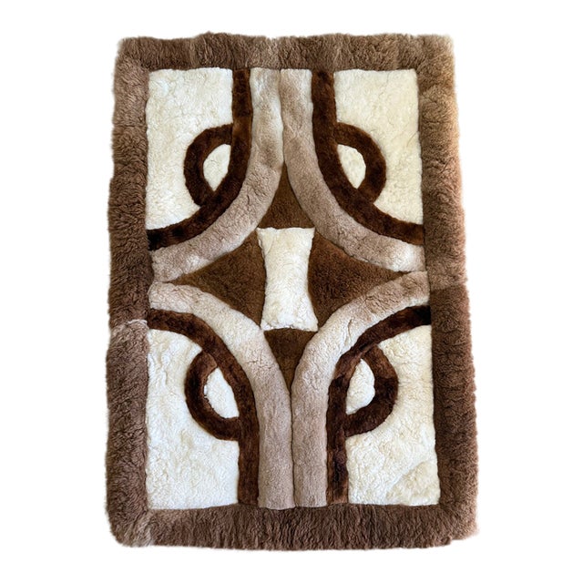 Alpaca Fur Throw Rug For Sale