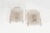 Large set of 'ice glass' wall lamps by Kaiser Leuchten. Both in perfect condition without damage. Frames have been...