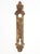 Mid 20th Century Pair of Belgian French Bronze Door Back Plates For Sale - Image 5 of 7