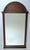 SKU: OT 3336 Antique 1910s Carved Oak Wall Mirror Arched Top Floral Wood Stamped #2375 This is a true antique carved oak...