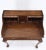 Mahogany Finely Carved Ball & Claw Console Writing Table Desk Two Drawers Rope For Sale - Image 10 of 13