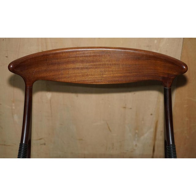 Wood Model 71 Dining Chairs by Arne Hovmand Olsen for Mogens Kold, 1959, Set of 6 For Sale - Image 7 of 18