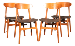 Mid 20th Century Dining Chairs - 4 Pieces