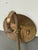 Early 21st Century Grag Studios Handcrafted Brass Frame Wall Sconces + Glass Shades, Pair For Sale - Image 5 of 12